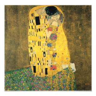 Foto O Beijo - Gustav Klimt