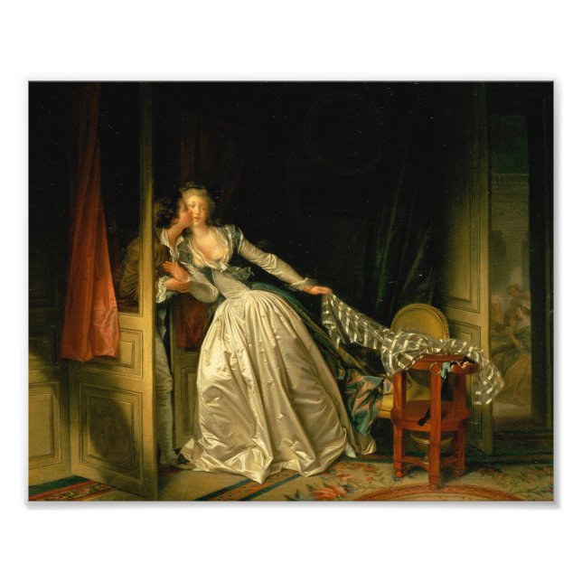 Foto O Beijo Roubado Fragonard (Frente)