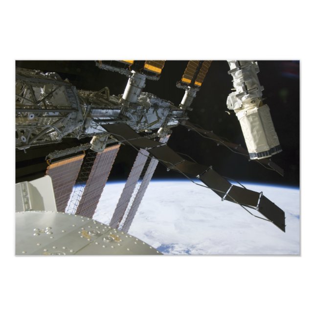 Foto O braço do Endeavor no meio do Estado do Espaço In (Frente)