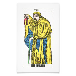Foto O Cartão Hermit Tarot