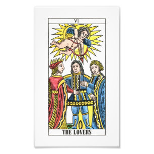Foto O Cartão Tarot dos Amantes