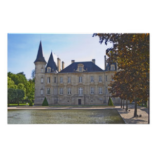 Foto O Chateau Pichon Longueville Baron e lago