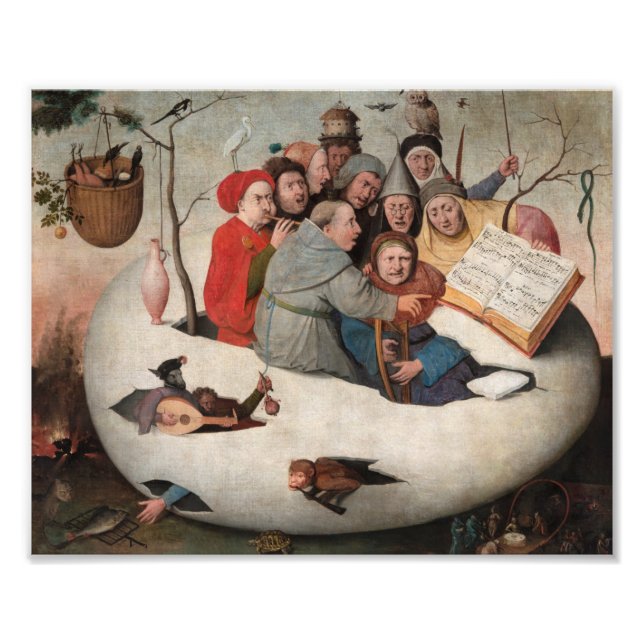 Foto O concerto no ovo por Hieronymus Bosch (Frente)