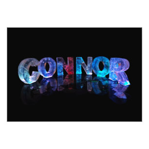 Foto O Connor conhecido nas luzes 3D