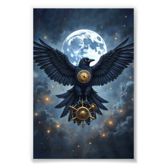 Foto O Corvo Celestial.  (Frente)