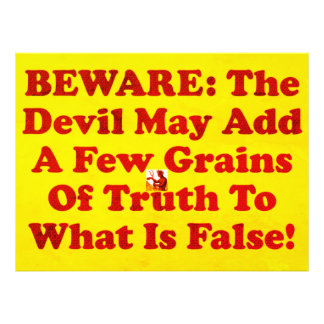 Foto O Diabo É Um Mentiroso!