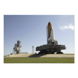 Foto O esforço do vaivém espacial aproxima o lançame
