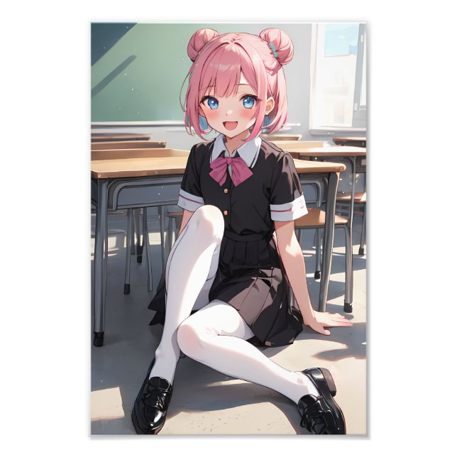 Foto O estudante vestido de preto (Frente)