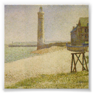Foto O farol em Honfleur por Georges Seurat