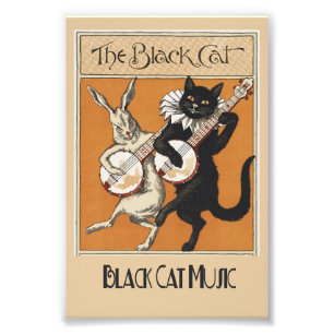 Foto "O Gato Preto" Cartaz de Música