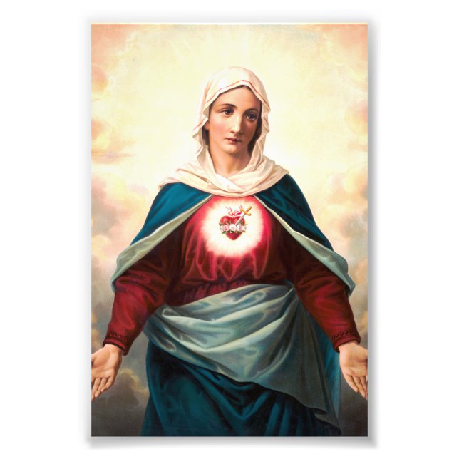 Foto O Imaculado Coração de Maria (Frente)