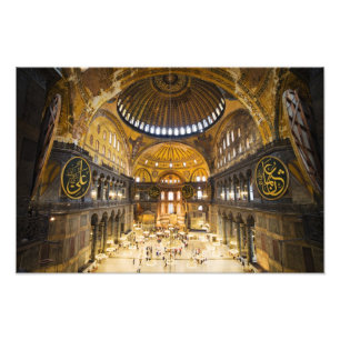 Foto O interior de Hagia Sophia em Istambul