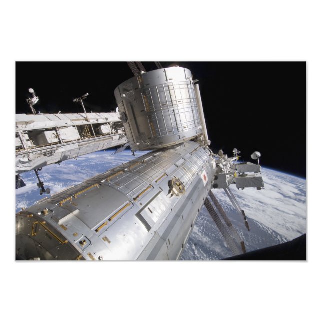 Foto O laboratório do Japonês Experiment Module Kibo (Frente)