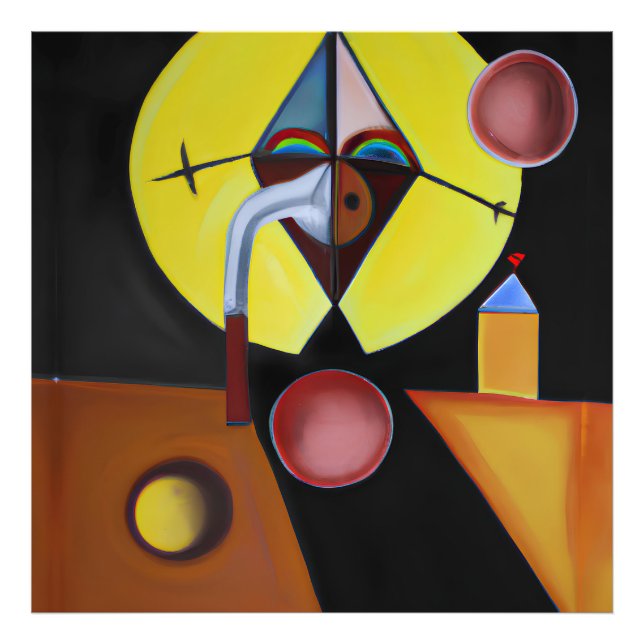 Foto O Médico da Peste - Pintura a Óleo (Frente)