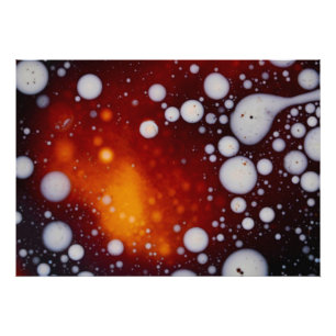Foto O nascimento das estrelas num líquido de Abstrato