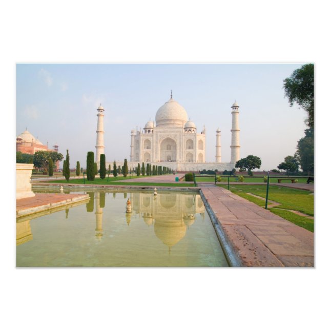 Foto O pacífico Taj Mahal, no nascer do sol, um dos (Frente)