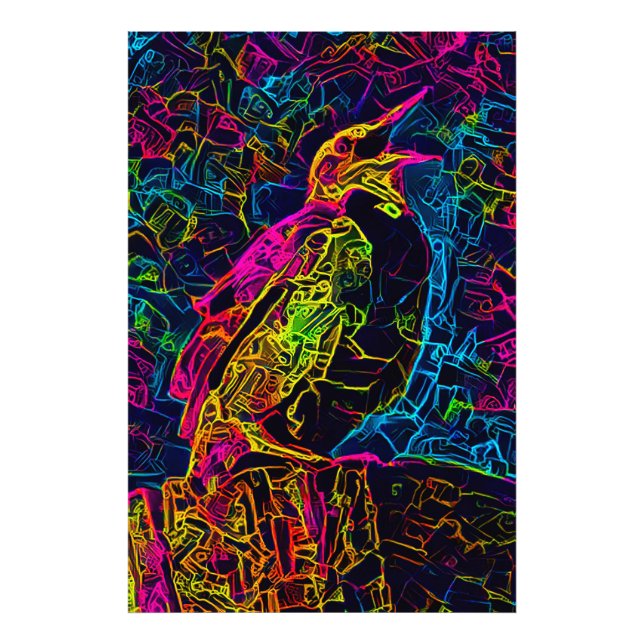 Foto O pássaro Solitário 3 (Frente)