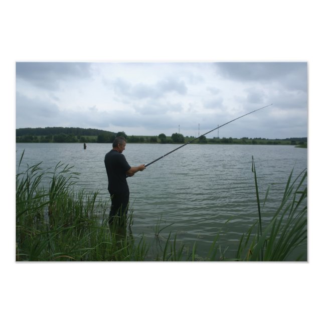 Foto O pescador à noite (Frente)
