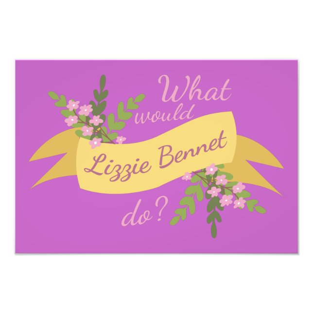 Foto O Que Lizzie Bennet Faria? II (Frente)