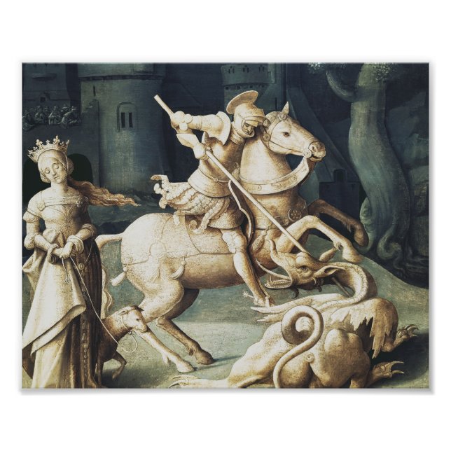 Foto O santo George e o Dragão (Frente)