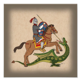 Foto O Santo Romano George e o Dragão