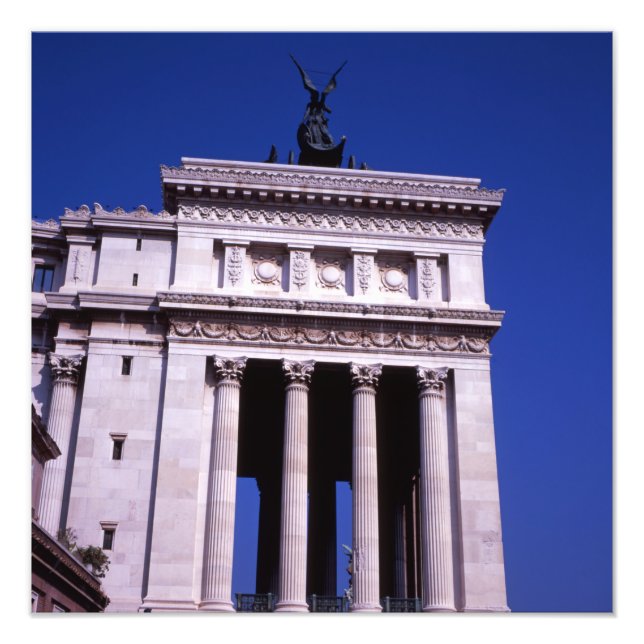 Foto O segundo Victor Emmanuel Monument Roma Poster (Frente)