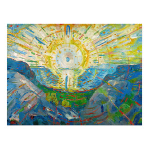 Foto O Sol de Edvard Munch