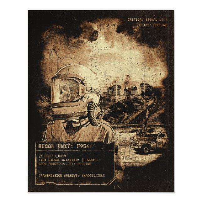 Foto O Último Sinal - Streetwear Techno-Dystopian (Frente)