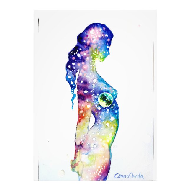 Foto O universo dentro da alma dela (Frente)