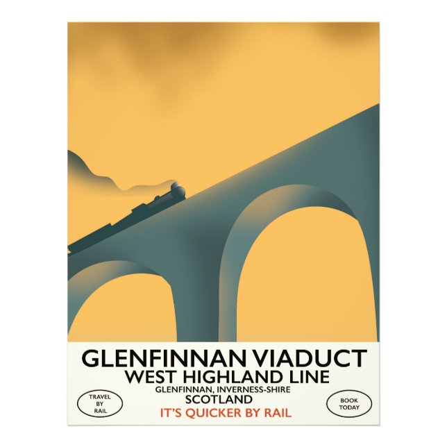Foto O Viaduto Glenfinnan Escócia. (Frente)