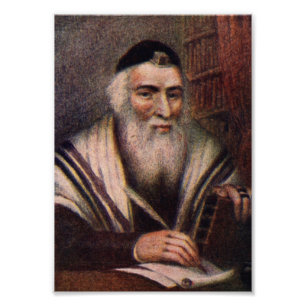 Foto O Vilna Gaon - rabino Elijah de Vilna
