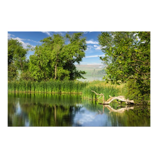 Foto Oakwood Lake State Park South Dakota Impressão (Frente)