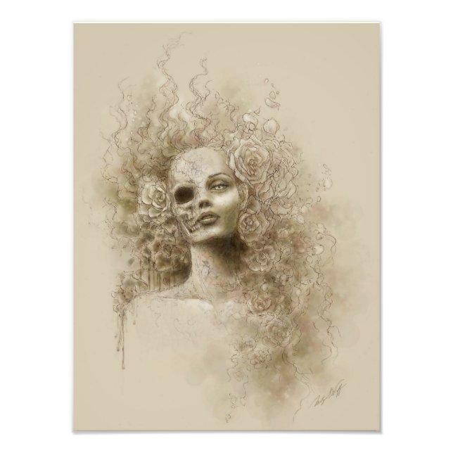 Foto Oblivion Macabre Fantasy Art Photo Impressão (Frente)