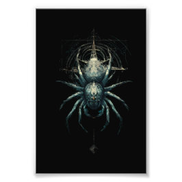 Foto Occult Spider Mystic Geometry Dark Art