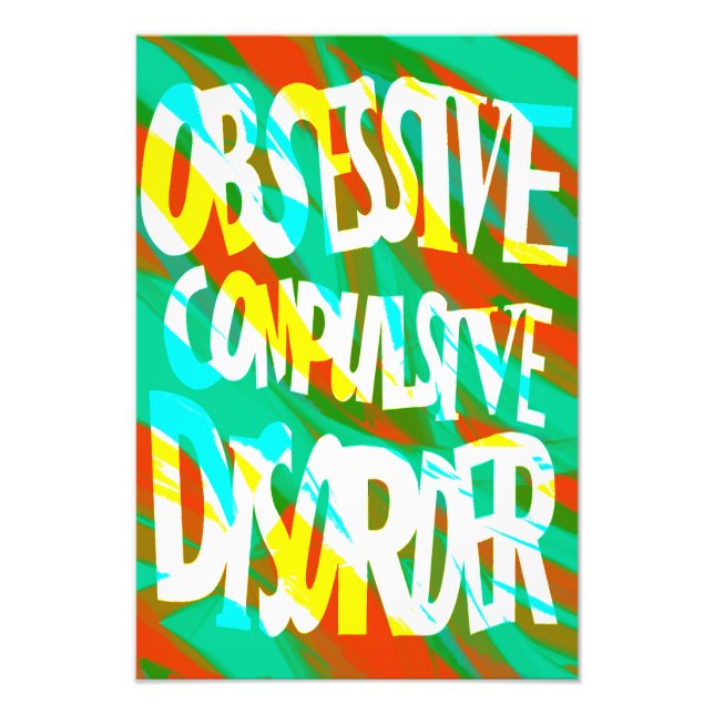 Foto OCD Awareness, Colour Theory Poster   (Frente)