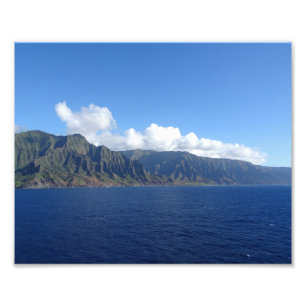 Foto Oceano Pacífico na costa pali Kauai Havaí