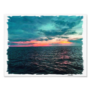 Foto Oceano Sunset