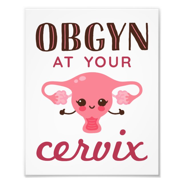 Foto OGBYN No Seu Cervix (Frente)