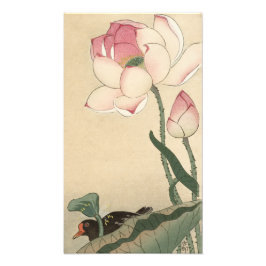 Foto Ohara Koson, Lotus Flower - Arte Japonesa