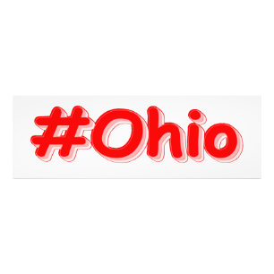 Foto "#Ohio" Design. Comprar Agora