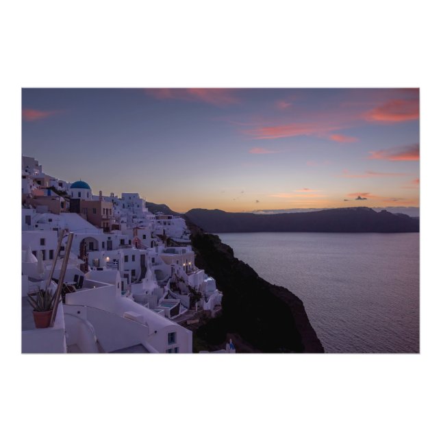 Foto Oia Santorini Nascer do Sol (Frente)