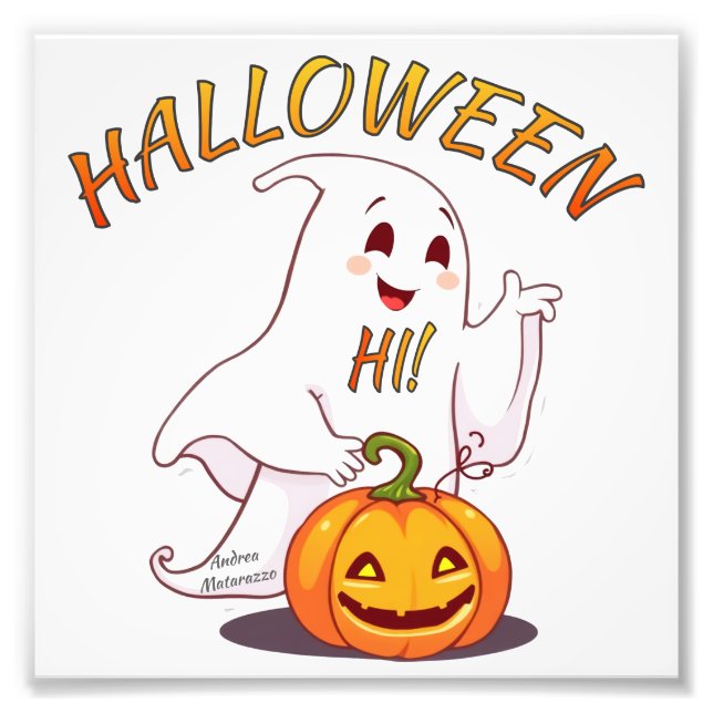 Foto Olá! Dia das Bruxas (Frente)