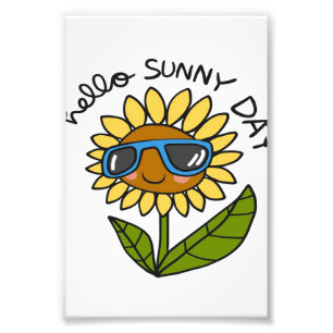 Foto Olá Sunny Day Sunflower - Lover girassol bonito