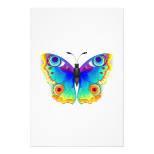 Foto Olho Peacock da Borboleta Arco-Íris