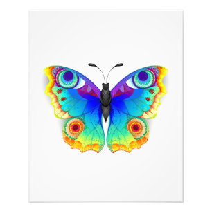 Foto Olho Peacock da Borboleta Arco-Íris