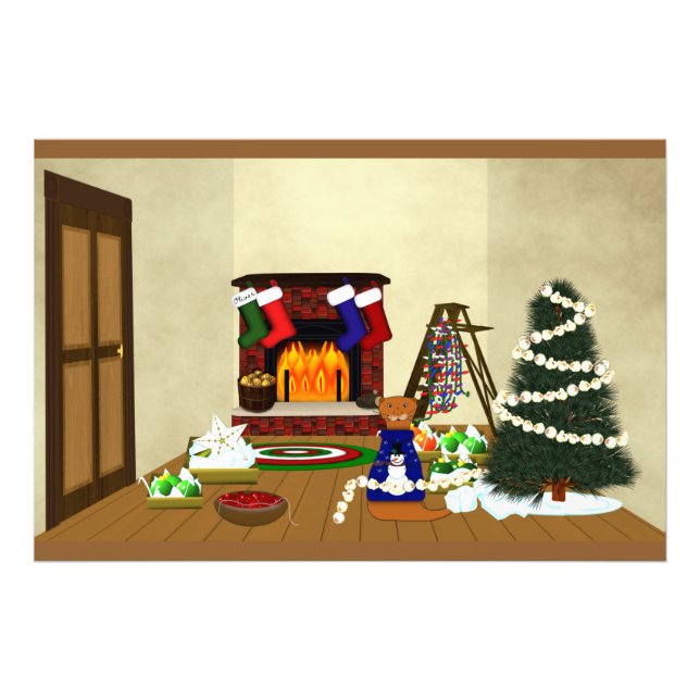 Foto Oliver Decora para o Natal (Frente)