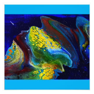 Foto Onda estelar (pintura acrílica)