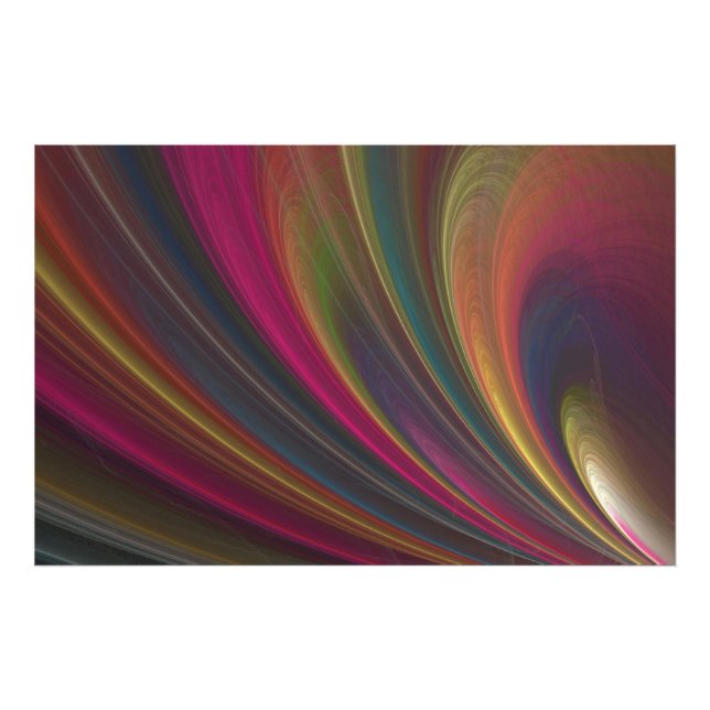 Foto Ondas de Areia Macia Colorida (Frente)