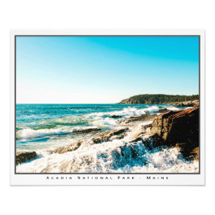 Foto Ondas em Acadia (20x16)