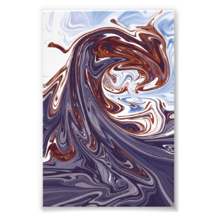 Foto Ondas monstruosas Melhor pintura de abstrato